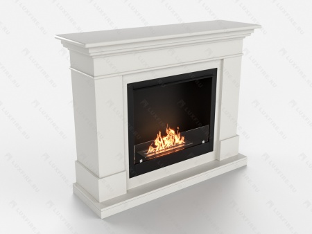 Биокамин Lux Fire с порталом Ангара 26, белый Биокамин Lux Fire с порталом Ангара 26, белый по цене 114 068 руб.
