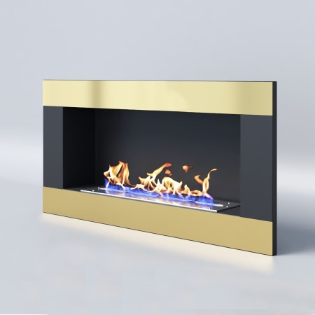 Биокамин "Русский огонь" Голд 900V встраиваемый с защитным стеклом по цене 38 250 руб.