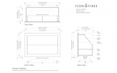 Встраиваемый биокамин CLASSIC FIREBOX Black Встраиваемый биокамин CLASSIC FIREBOX Black по цене 304 400 руб.