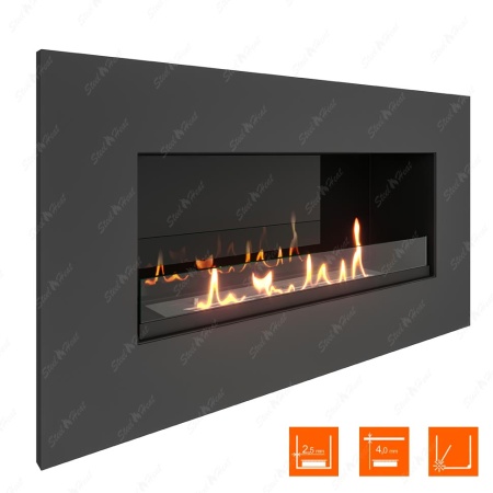 Биокамин SteelHeat GRAND 900 стекло + стемалит по цене 43 050 руб.