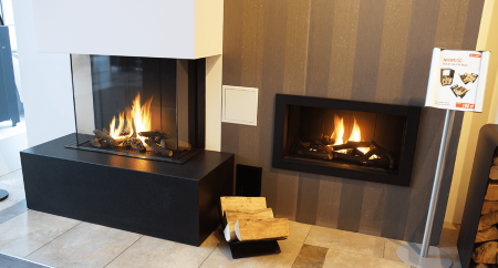 Газовая топка Kratki LEO/70/G20, магистральный газ