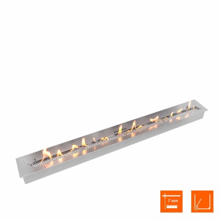 Биокамин SteelHeat WALL LONG 1500 черный, стемалит по цене 72 030 руб.