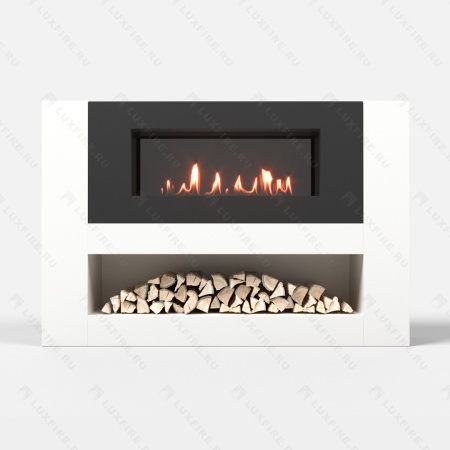 Тумба LUXFIRE с биокамином "Лукоморье" 1200 (белая) по цене 81 438 руб.