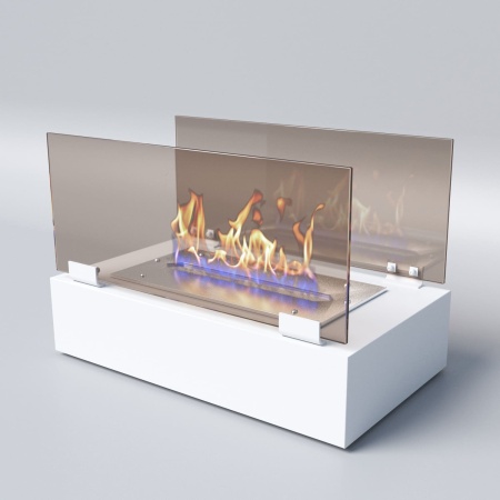 Биокамин "Русский огонь" Фаворит белый по цене 12 800 руб.