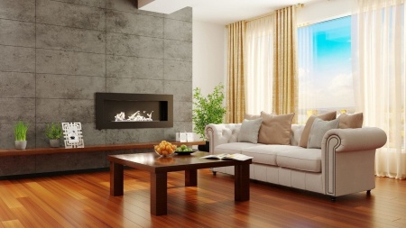 Биокамин "Русский огонь" Лофт 1200V встраиваемый с защитным стеклом по цене 31 250 руб.